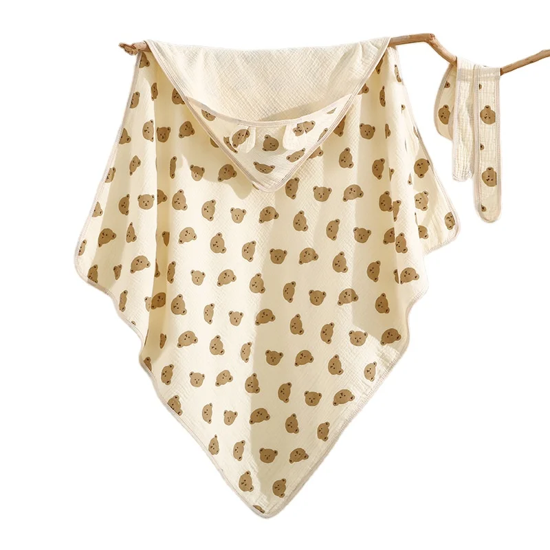 Babys-Bedding-Newborn-Spring-and-Summer-Cotton-Crepe-Bath-Towel-Baby-Bedding-Room-Soft-Baby-Swaddle