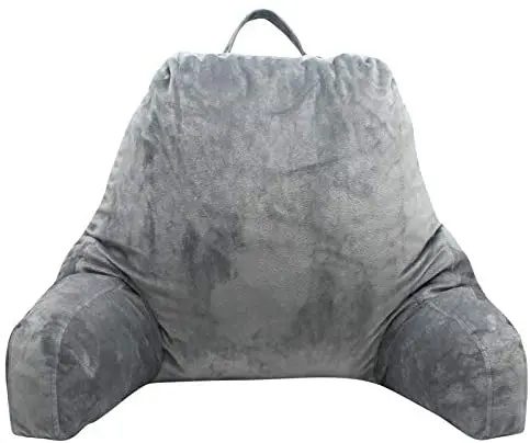 Backrest-Long-Cushion-Reading-Pillow-Bed-Wedge-Large-Adult-Back-Pillow-with-Arms