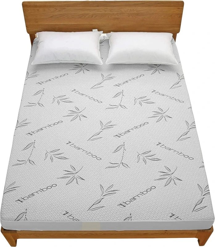 Bamboo-Cooling-Mattress-Protector-Waterproof-Ultra-Soft-Jacquard-Fabric-Breathable-Noiseless-Mattress-Covers