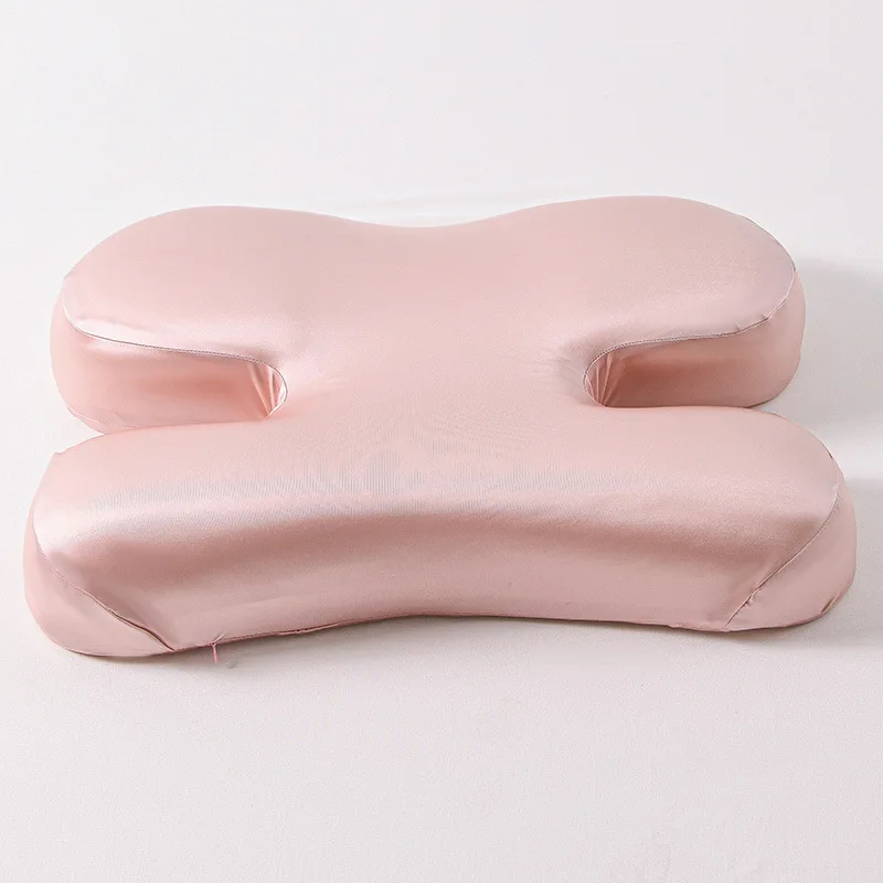 Beauty-Memory-Foam-Non-Pressure-Face-Anti-Wrinkle-H-Type-Butterfly-Neck-Support-Deep-Sleep-Aid-Adult-Side-Sleeping-Pillow