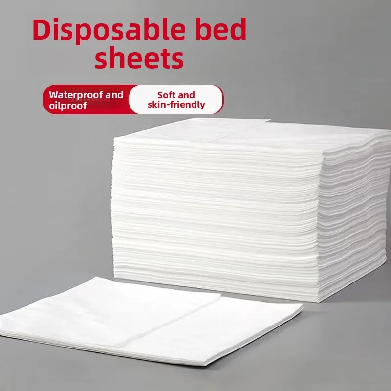 Beauty-salon-disposable-bed-sheets-available-in-waterproof-and-oil-resistant-fabric-or-breathable-fabric-with-customizable-sizes