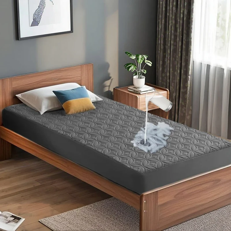 Bed-Bug-Fitted-Sheet-Mattress-Protector-Waterproof-Breathable-Mattress-Pad-for-Twin-Full-Queen-King-Size