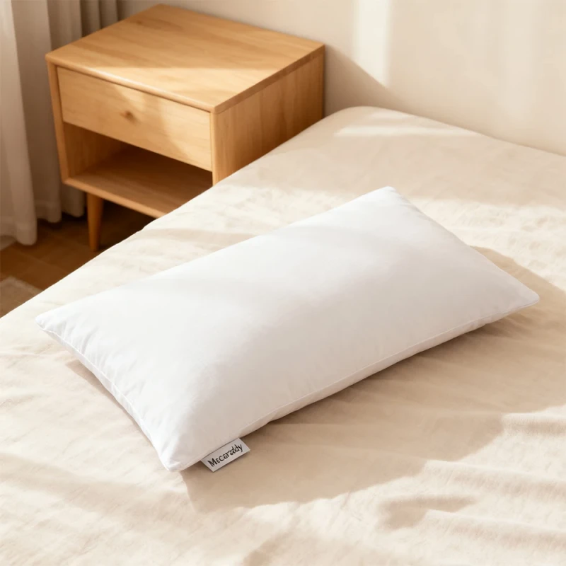 Bed-Cotton-White-Solid-Pillow-Cases-Factory-Queen-Size-20-X-30-Inches-with-Custom-Logo