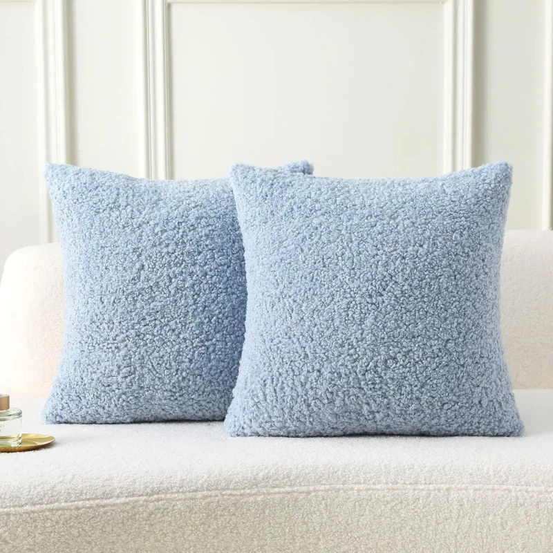 Bed-Decorative-Soft-Solid-Color-Square-Hotel-Use-Stitching-Washable-Throw-Pillow-Cover
