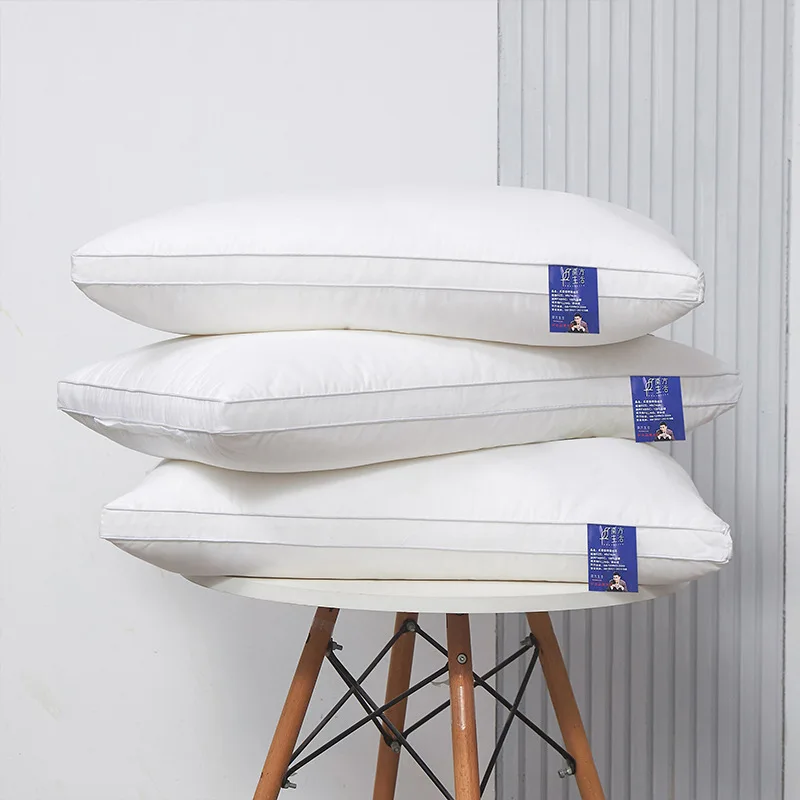 Bed-Fluffy-Pillows-Polyester-Bilateral-Pillow-Blue-40-60cm-Custom-Small-Pillow-Queen-Size
