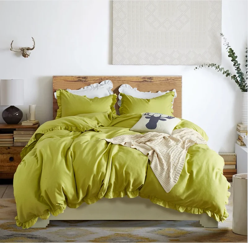 Bed-Linen-Comforter-3-Pieces-Ruffle-Duvet-Cover-Set-Solid-Ruffled-Fringe-Soft-Bedding-Sets-Queen-1-Duvet-Cover-2-Pillow-Cases