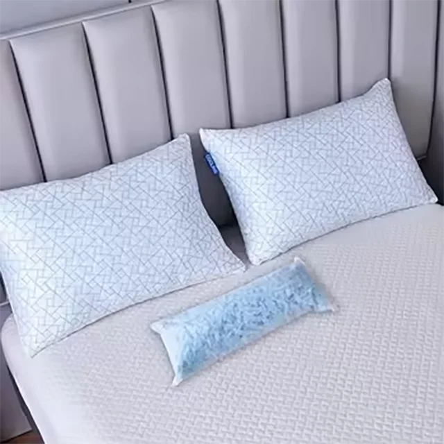 Bed-Pillow-Breathable-Washable-Cover-Side-Sleeper-Pillows-Adjustable-Shredded-Memory-Foam-Pillows-for-Neck-and-Shoulder