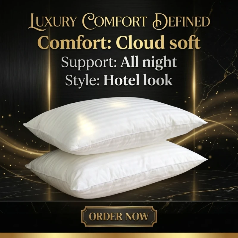 Bed-Pillows-50x70-Cm-Firm-Luxury-Hotel-White-Cotton-Pillow-Case-Down-Alternative-Filling-Hotel-Sleeping-Pillow