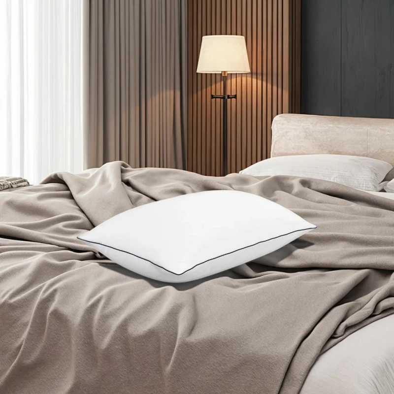 Bed-Pillows-for-Sleeping-Luxury-Hotel-Quality-3D-Microfiber-Filling-with-Breathable-Cover-for-Side-Back-and-Stomach-Sleepers