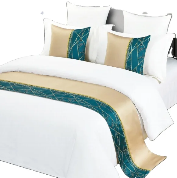 Bed-Runners-and-Matching-Pillows-Colorful-Custom-Large-Size-Star-Hotel-Bed-Throw-Scarf-Printing-Polyester-Bed-Runner-1