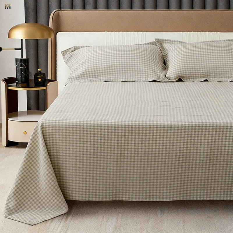 Bed-Sheet-Fashion-Linen-Three-piece-Bamboo-Mat-Set-Soft-Bedsheet-Washable-Bedding-Set-for-Home-Use