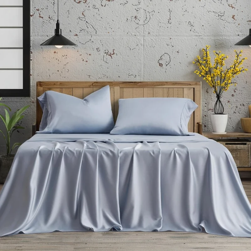 Bed-Sheets-Set-Blue-Fitted-Bed-Sheet-Set-Custom-Color-Bamboo-Bedding-Sheets-for-Bed