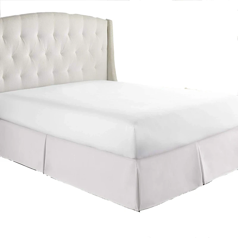 Bed-Skirt-Queen-Size-Drop-Split-Corner-polyester-Tailored-Fit-Queen-Size-Bed-Skirt-Easy-to-Wash-Fade-Resistance