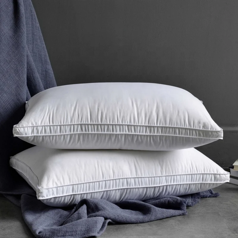 Bed-Sleeping-5-Star-Hotel-Pillows-Quality-48x74cm-1000g-Soft-Microfiber-Fluffy-Pillow-with-Individual-Carry-Bag
