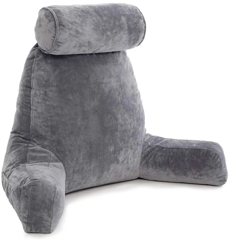 Bed-TV-Sofa-Backrest-Reading-Pillow-Large-Bed-Rest-Pillow-Reading-Pillow-With-Arms-Removable-Cover-Back-Support-Cushion
