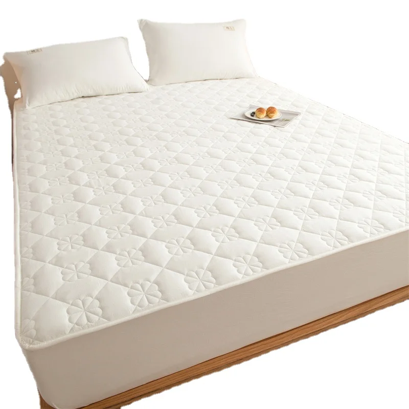Bedcover-Cotton-Mattress-Cover-Waterproof-Bed-Protector-Soft-Breathable