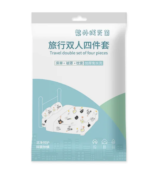 Bedding-3Pcs-Disposable-Spa-Bedding-Non-Woven-Soft-Hygienic-for-Hotel-Travel