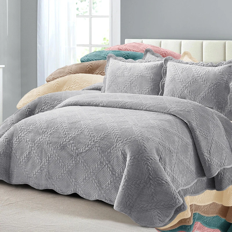 Bedding-Coverlet-Bedspread-Velvet-Bed-Cover-Warm-Comforter-Sets-Bedding-for-Home