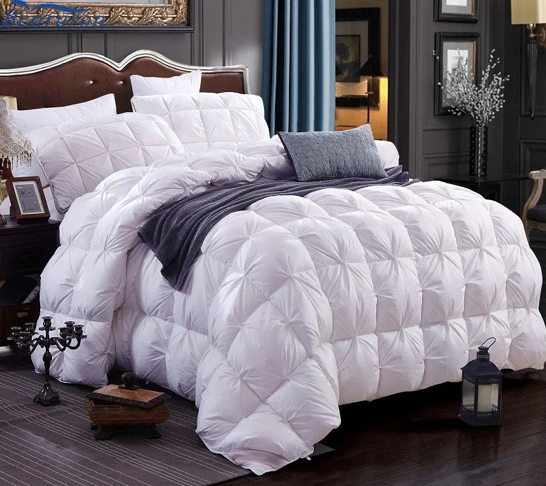 Bedding-Duvet-Comforters-Feather-Home-Duck-Goose-Down-Textile-White-Full-King-Size-Comforters