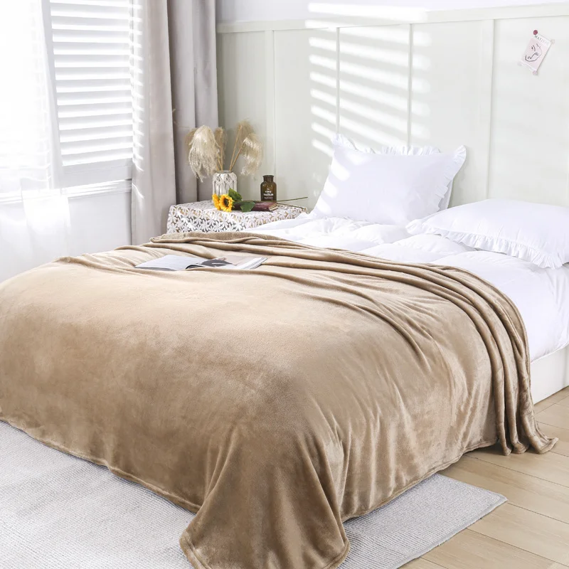 Bedding-Fleece-Blanket-Ultra-Soft-Warm-Lightweight-Microfiber-Breathable-Anti-Static-Cozy-Winter-Bed-Blanket