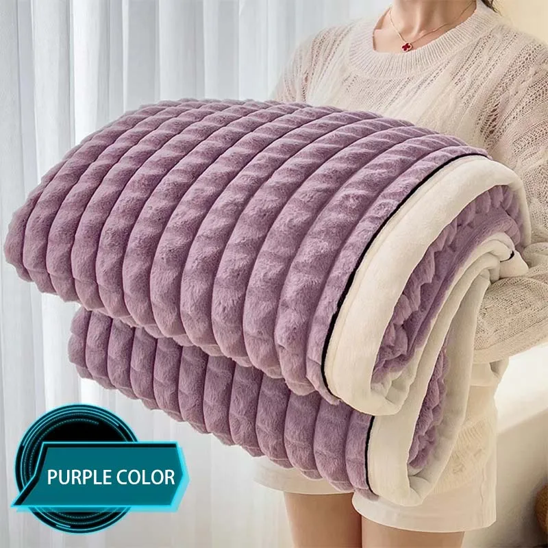 Bedding-Fleece-Silky-Flannel-Blanket-Luxury-Warm-Fuzzy-Bed-Blanket-for-Couch-Bed-Sofa