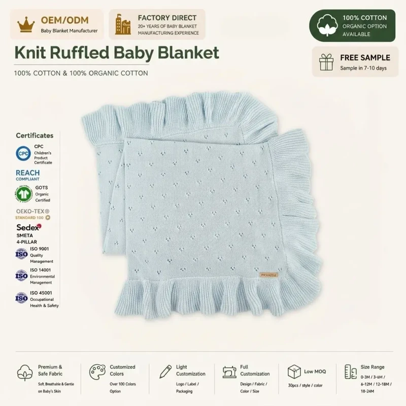 Bedding-Knitted-Nursery-Color-100-Stroller-Baby-Fancy-Swaddle-Yarn-Receiving-Girls-Machine-Cotton-Solid-Cover-Blanket