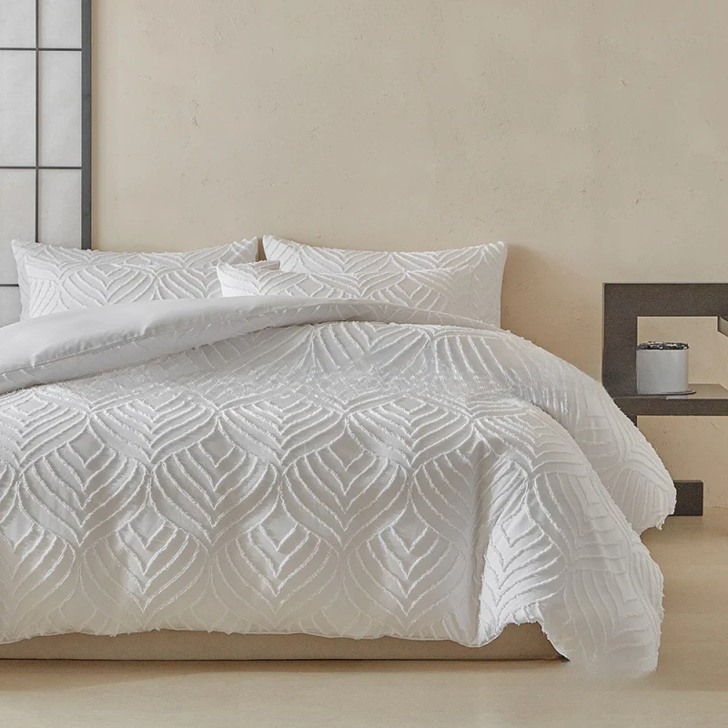 Bedding-Set-Craft-Cut-Flower-Simple-Fashion-Bohemian-Style-Three-Piece-Soft-and-Comfortable-for-Home-Bedroom