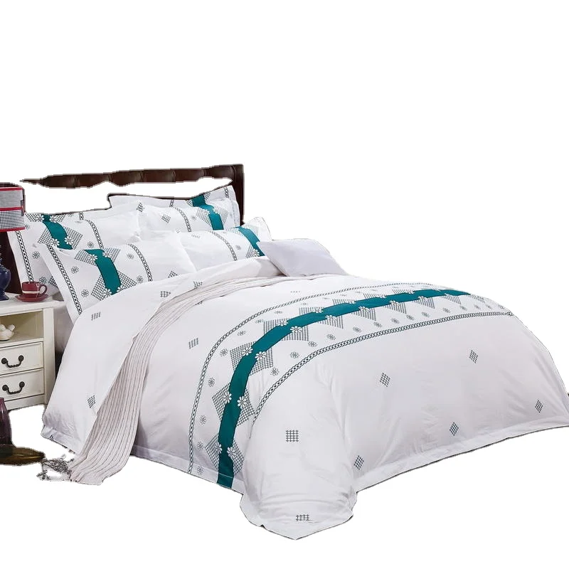 Bedding-Sets-Bed-Linen-Bedsheets-Printed-Cotton-Sheets-Hotel-Sheet-Set