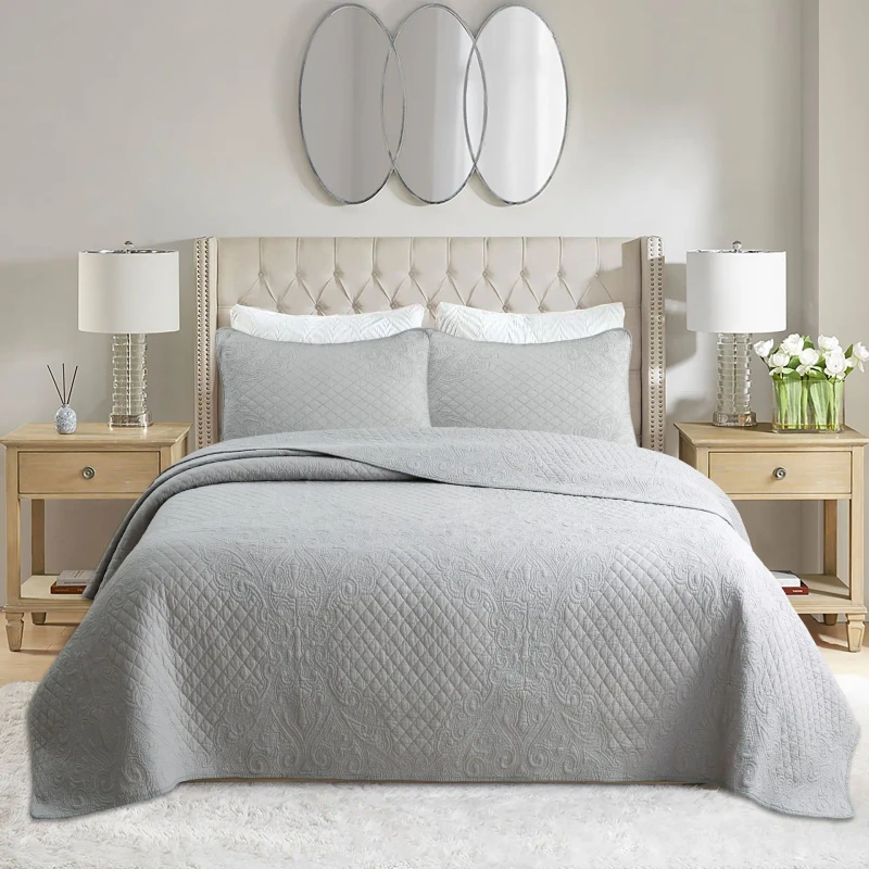 Bedspread-on-the-Bed-Plaid-Bed-Cover-Quilted-Coverslet-Mattress-Cover-Winter-Warm-Thick-Blankets-Quilt-for-Beds