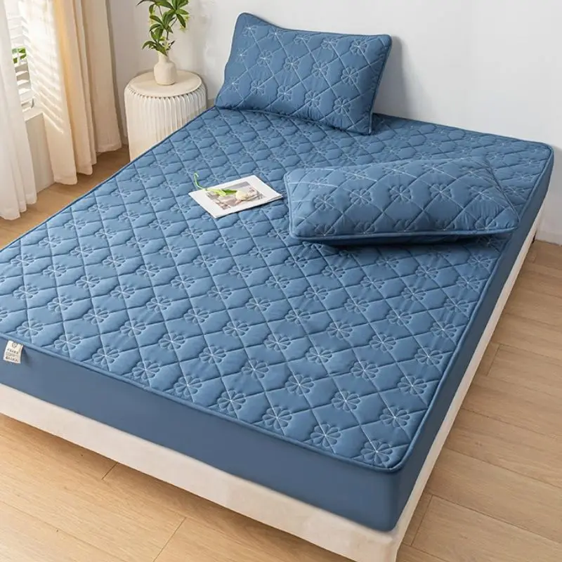 Best-Seller-Luxuriously-Breathable-Soft-Bed-Fitted-Sheet-Quilted-Waterproof-Mattress-Cover-Protector-Bed-Mattress-Cover