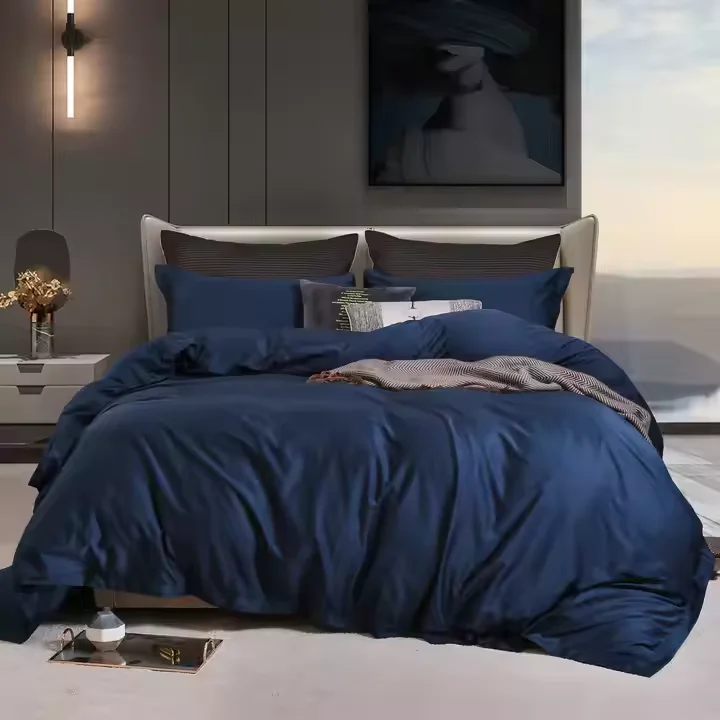 Best-Selling-Duvet-Cover-100-Cotton-Luxury-Bedding-Set-Pillowcase-Blue-Queen-Size-Bed-Duvet-Cover-Set