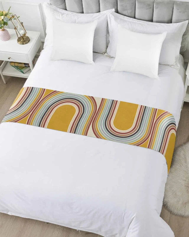 Black-Brown-Bed-Runner-Bedspread-Protector-Slipcover-Scarf-for-Foot-Bed-Runners-Scarves-for-Bedroom-Hotel