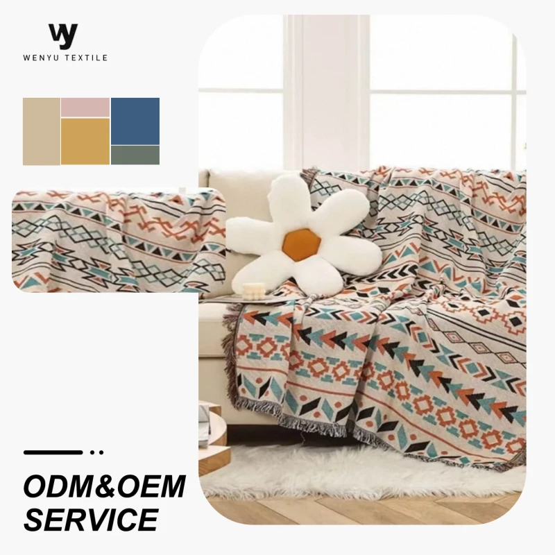 Bohemian-Unique-Design-Comfortable-Southwest-Gift-Decorative-Style-Couch-Sofa-Cover-Carpet-Reversible-Throw-Blanket