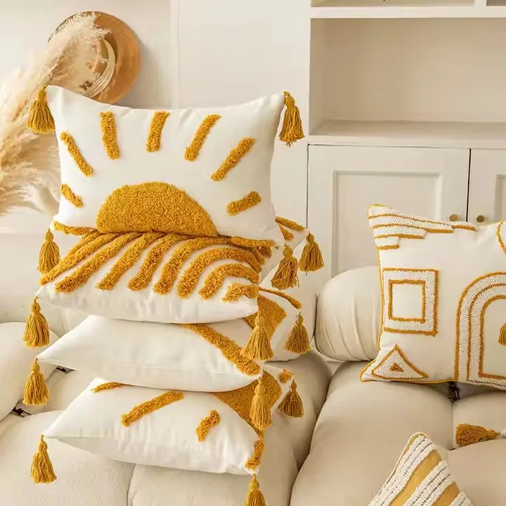 Bohemian-style-High-quality-Customizable-Throw-Pillows-Suitable-for-Beds-and-Sofas