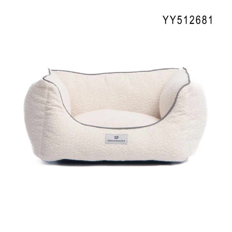 Boucle-Fabric-Fiber-Luxury-and-Durable-Soft-Dog-Pet-Bed