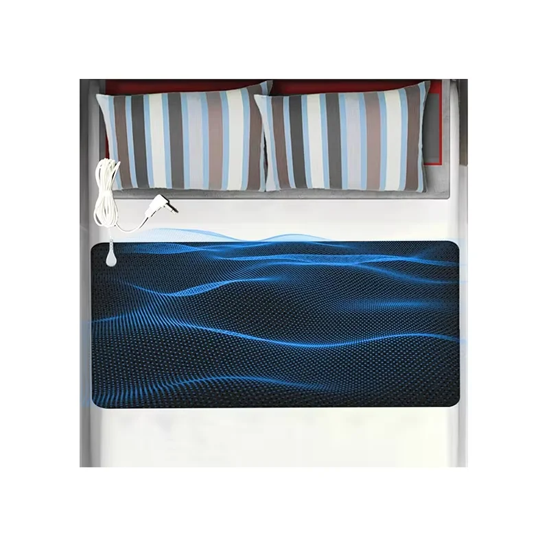 Brand-New-Earthing-Grounding-Bed-Sheet-Grounding-Mat-With-15ft-Grounding-Cord-Improve-Sleep