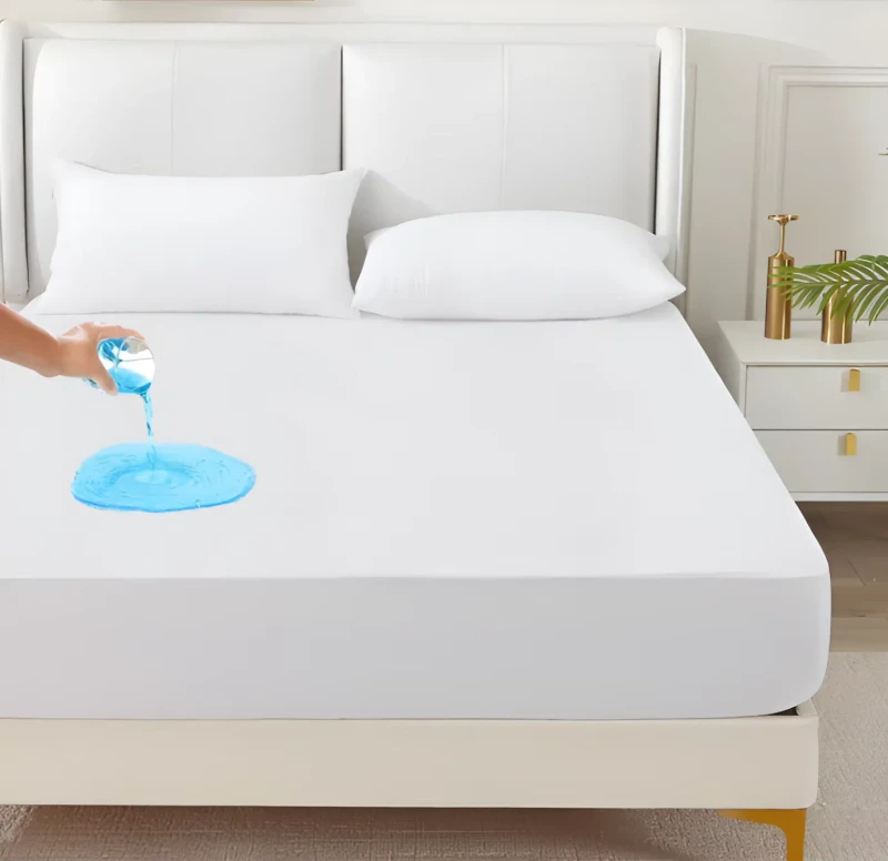 Breathable-Anti-Bacteria-Impermeable-Bed-Cover-Modern-Solid-Waterproof-Mattress-Protector-for-Home-Hotel-Hospital