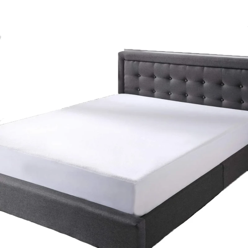 Breathable-Bamboo-Cotton-Terry-Fitted-Bed-Cover-Waterproof-Mattress-Protector-Cover