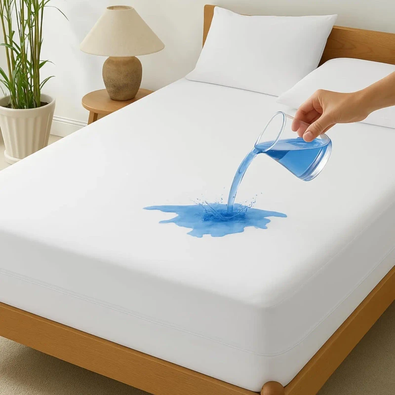 Breathable-Six-Sided-Bedbug-Proof-Waterproof-Mattress-Encasement-Zippered-Mattress-Protector-For-Bed