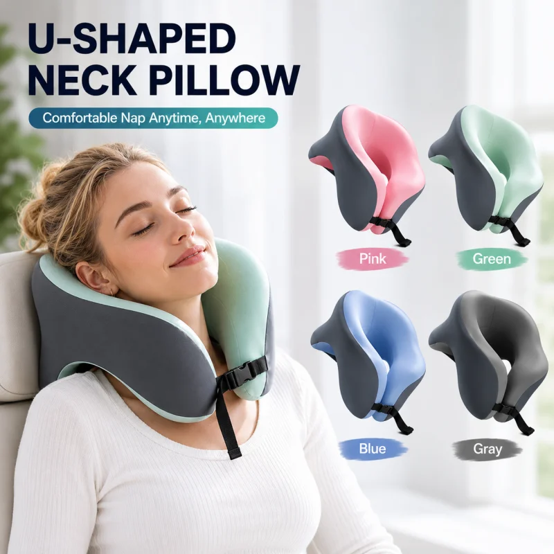 Breathable-U-Shaped-Memory-Foam-Neck-Pillow-Slow-Rebound-Travel-Pillow-for-Long-Distance-Flights-and-Nap