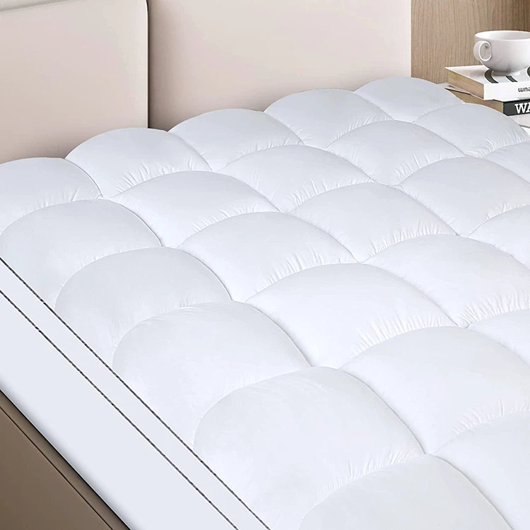 Breathable-Ultra-Soft-Eco-Friendly-Comfort-Support-Back-Dual-Layer-Thick-Mattress-Topper