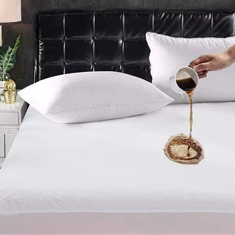 Breathable-Waterproof-King-Mattress-Protector-Deep-Pocket-Fitted-Noiseless-Washable-Durable-Bed-Cover