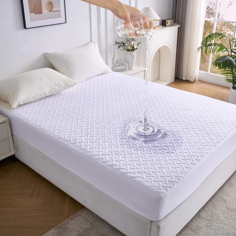 Breathable-Waterproof-Polyester-Mattress-Protector-Queen-Size-Deep-Pocket-6-18-Depth-Soft-Thick-Anti-Slip
