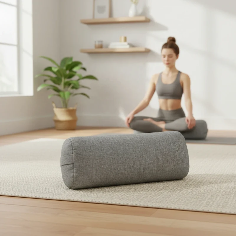 Buckwheat-Hull-Filled-Comfortable-Breathable-Removable-Meditation-Stretching-Pilates-Yoga-Relaxation-Support-Yoga-Pillow-Bolster