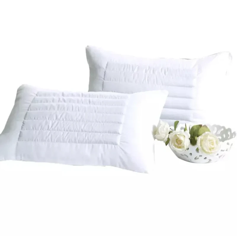Buckwheat-Pillows-Organic-and-Machine-Washable-Pillowcase-Firm-Neck-Support-for-Head-Sleepers-White-Hybrid-Buckwheat-Pillow