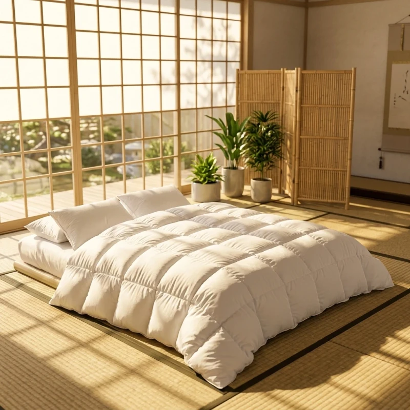 Bulk-Supply-Premium-Grade-95-Goose-Down-Filling-Lightweight-Warm-Quilt-Soft-Breathable-Comforter-for-Home-and-Hotel