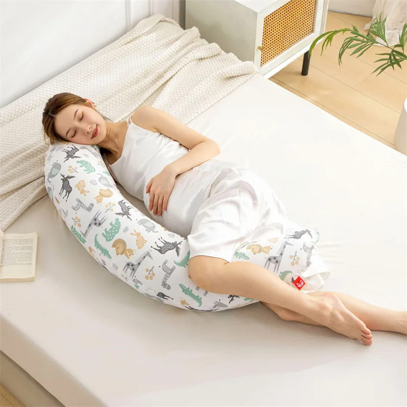 C-Shaped-Pregnancy-Pillow-for-Sleeping-Belly-Hip-Leg-Knee-Support-Body-Pillow-Maternity-and-Nursing-Pillow-for-Pregnant-Women
