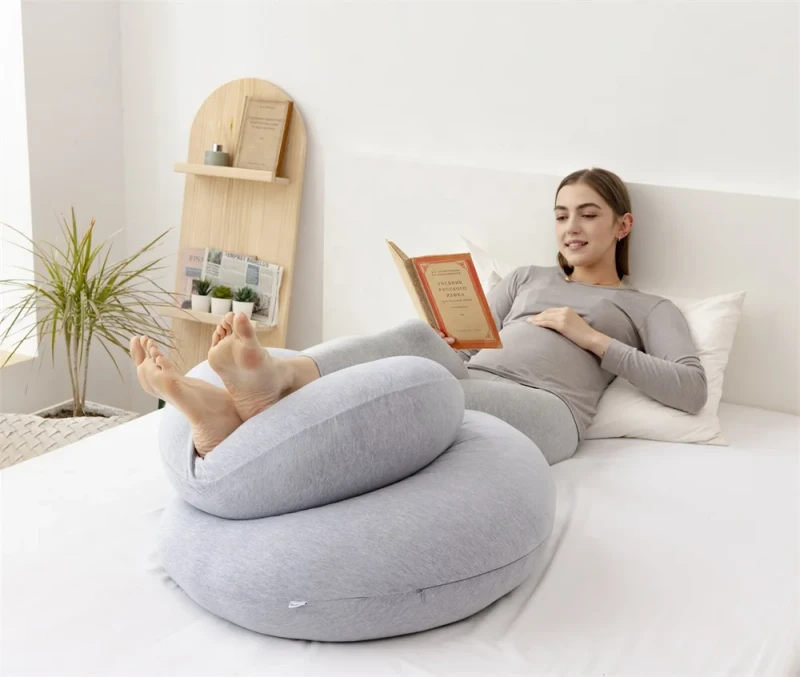 C-Shaped-Soft-Custom-Color-Maternity-Sleeping-Pillow-Optimal-Body-Support-for-Pregnant-Women