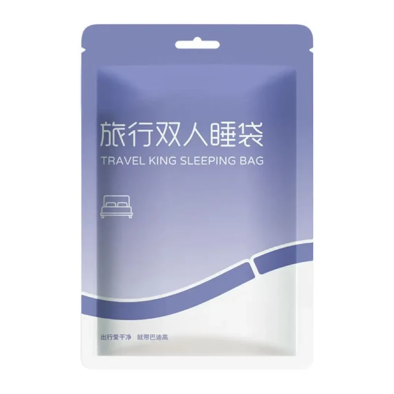 Camping-Outdoor-Non-woven-Bedding-Kit-Lightweight-Easy-carry-Disposable-Bed-Sheet-Pillowcase-for-Travel-Hiking