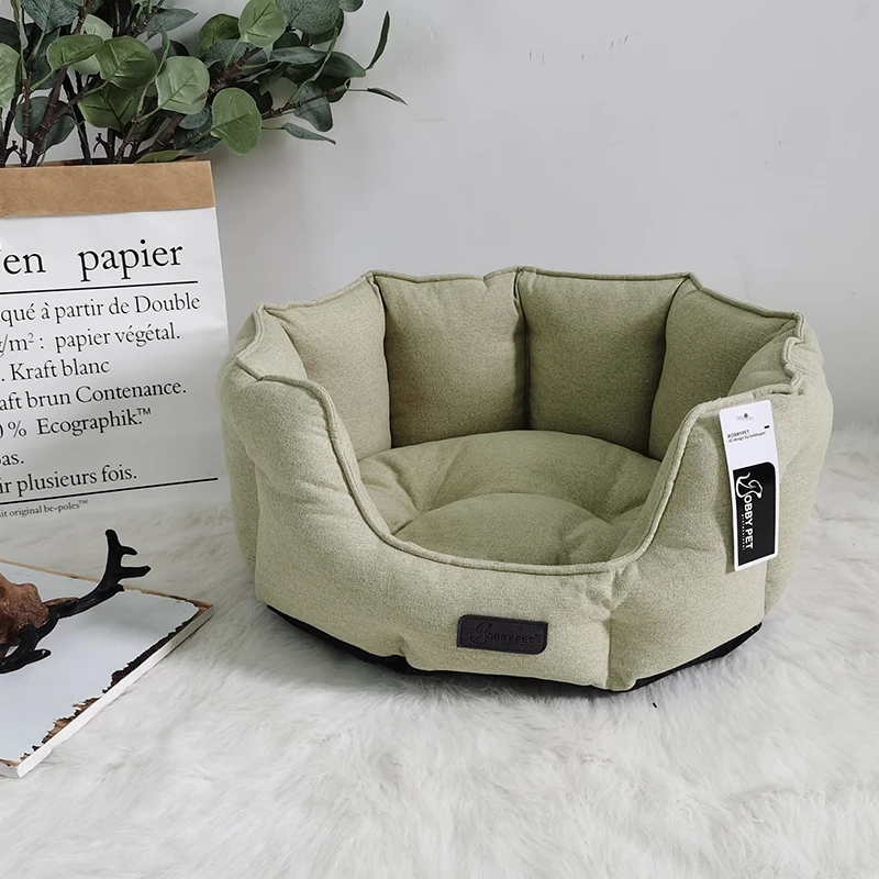 Candy-Color-Luxury-Dog-Bed-Cat-Round-Oval-Pet-Bed-Made-of-Eco-friendly-Material